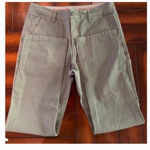 Nwot Mens chino pale green 30x30